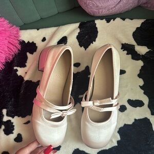 Light Pink Ballet Heels